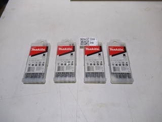 4x 5-Dlg Borenset SDS Makita, D-00795