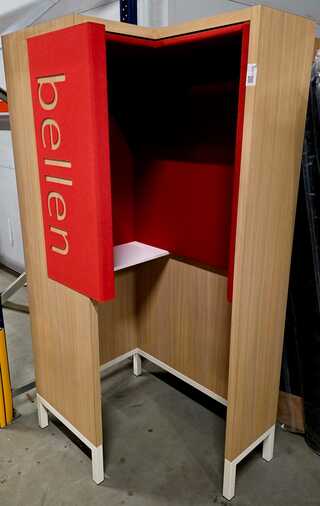 Akoestische belcel, rood
