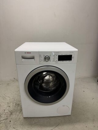 Wasmachine Bosch, WAW32542NL/14, wit (zilver-donkergrijze deurrand)