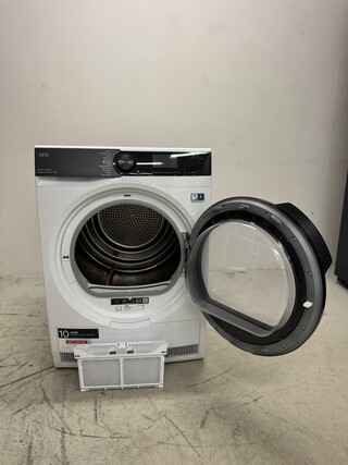 Wasdroger AEG, TR868A4B, wit (transparante deur)