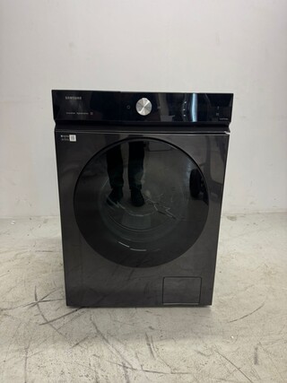 Wasmachine Samsung, WW11DB8B95GB, zwart (tempered glass deur)