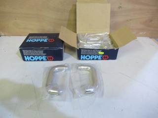 2x Doos met elk 10 paar deurkrukken Hoppe, 508877, chroom