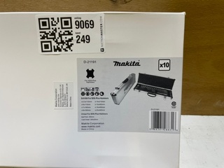 10-Dlg Boor/beitelset Makita, D-21191