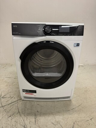 Wasdroger AEG, TR868A4B, wit (transparante deur)