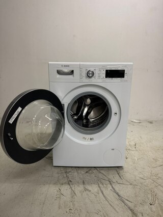 Wasmachine Bosch, WAW28592NL/01, wit (alu-look deurrand)