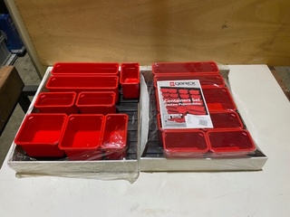 2x Werkplaatswand Qbrick Pro