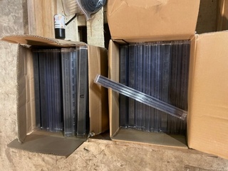 4x Doos met ca 1000 st. div voedingsmodule ’s Mean Well, 24V/230V/3,3A