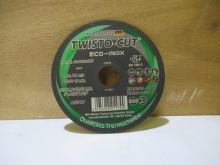 Ca. 30x Metaal Slijpschijven Twisto Cut, Eco Inox A46T-BF