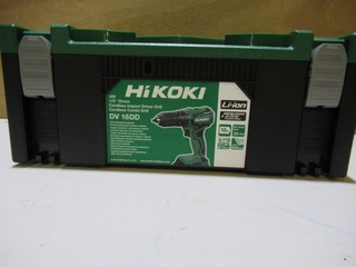 Accu-klopboormachine set 18V Hikoki, DV 18DD