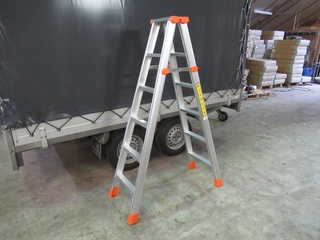 Dubbele trap JR-Ladders, 6×6 Tr