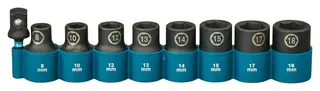 9-Dlg Kracht doppenset Makita, E-16645