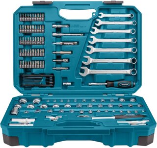 120-Dlg Handgereedschap set Makita, E-06616