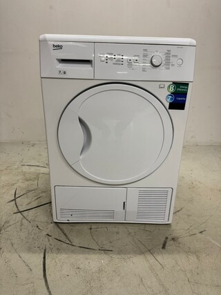Wasdroger Beko, DCU7230X, wit
