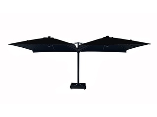 Parasol Paralux, Bravira, zwart