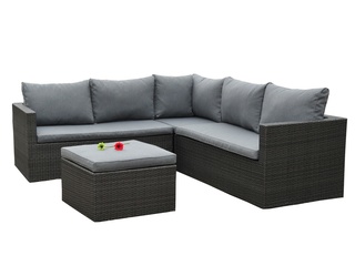 Loungeset Vonato, Marello, antraciet