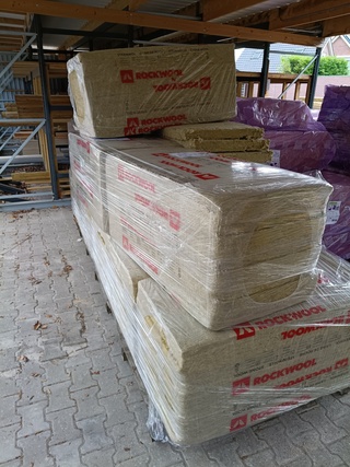 Partij isolatieplaat, Rockwool