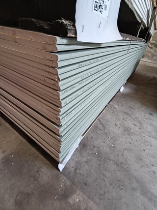 Ca. 35x Gipsplaat AK, groen