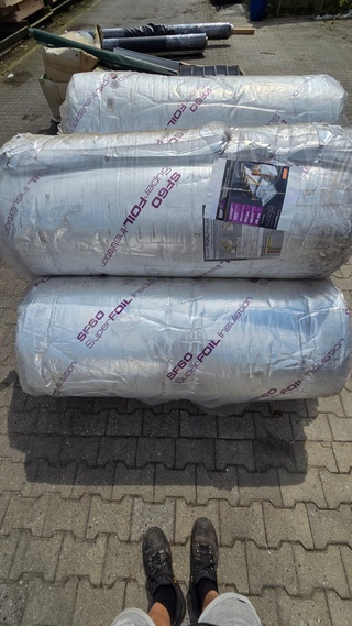 5x Rol isolatiefolie dampdicht SF60, Superfoil