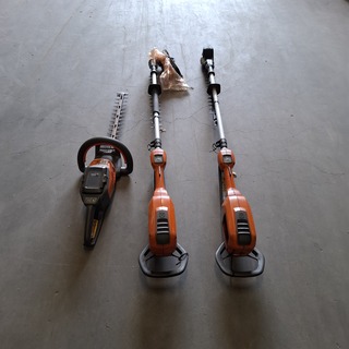 6x Tuingereedschap en 4x benzinemotor, O.a. Husqvarna,  Toro, Stiga