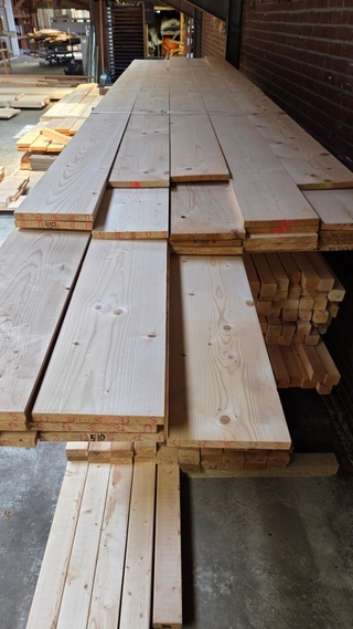 Ca. 25x Vuren planken