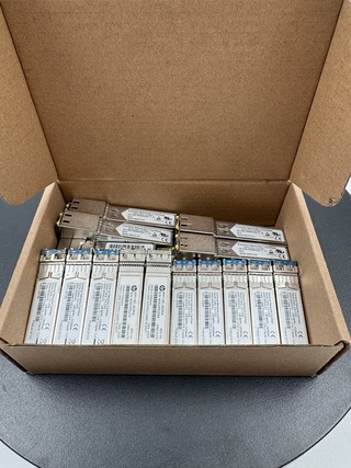 Ca. 34x 10G SFP+ modules, Extreme Networks/HP, 10G SFP+ LR / SR, Zilve