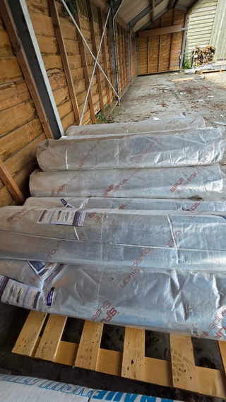 Ca. 10x Rol isolatiefolie SFUF, Superfoil