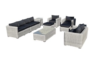 Loungeset Vonato, Cavita, lichtbruin