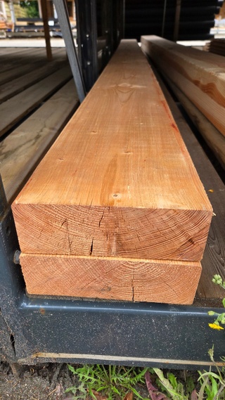 Partij balken en planken