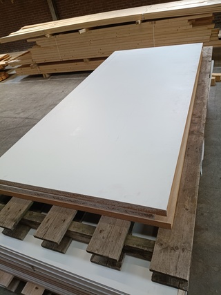 3x Multiplex 40 mm onbehandeld