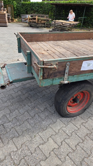 Platte boeren schamelwagen