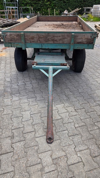 Platte boeren schamelwagen