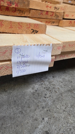 Ca. 35x Vuren planken