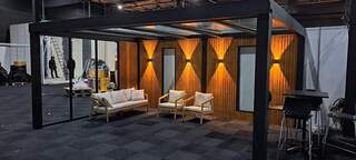 Showmodel grote aluminium overkapping, Sunrooms