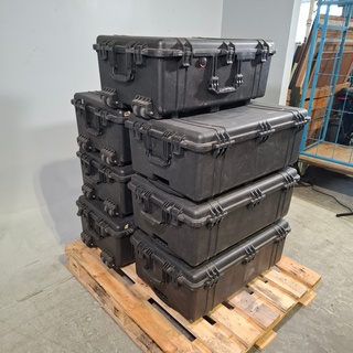 7x Kunststof transportkoffer, Libervit