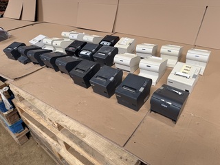 Ca. 26x Labelprinter, Epson