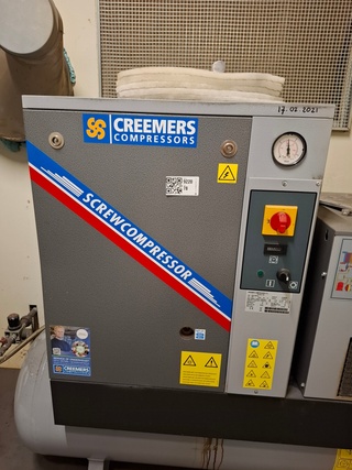 Compressor, Creemers, RCA5.5/200 CD, 2020