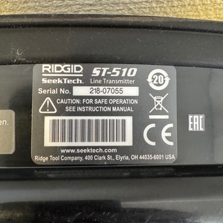 Leidingzoeker, Ridgid, SeekTech ST510