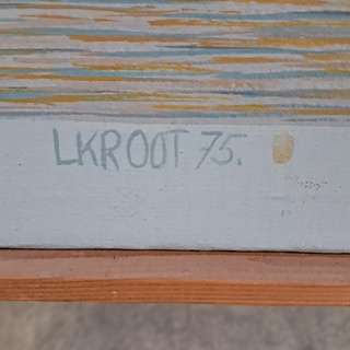 Schilderij in lijst, Louis Kroot, Elementen licht en donker