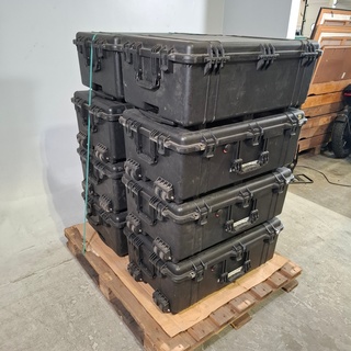 8x Kunststof transportkoffer, Libervit