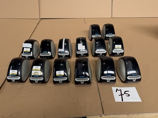 Ca. 14x Labelprinter, Dymo