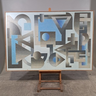 Schilderij in lijst, Louis Kroot, Elementen licht en donker