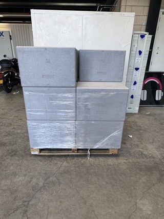 17x Koelbox Wolters, grijs