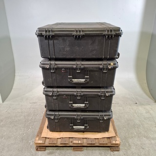 8x Kunststof transportkoffer, Libervit