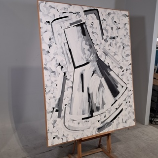 Schilderij in lijst, H. Könings