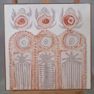 Schilderij, J. Van Hoften, Kroon 2