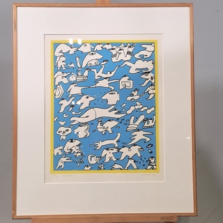 Zeefdruk, Jan Snoeck, L’eau douce