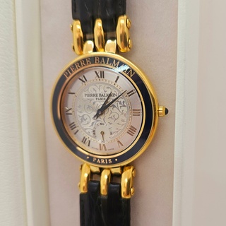 Pierre Balmain Haute Elegance goldplated horloge