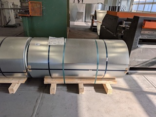 Rol a 2120kg metaal plaatmateriaal