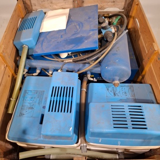 4x Onderdelen t.b.v. compressor, O.a. GrassAir
