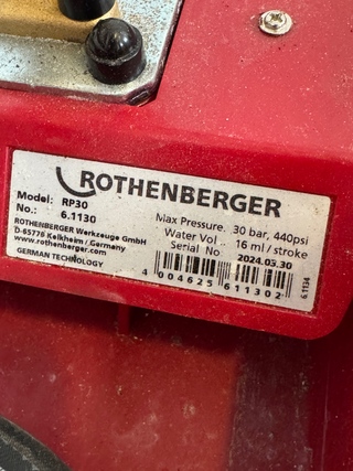 Afperspomp, Rothenberg, RP30